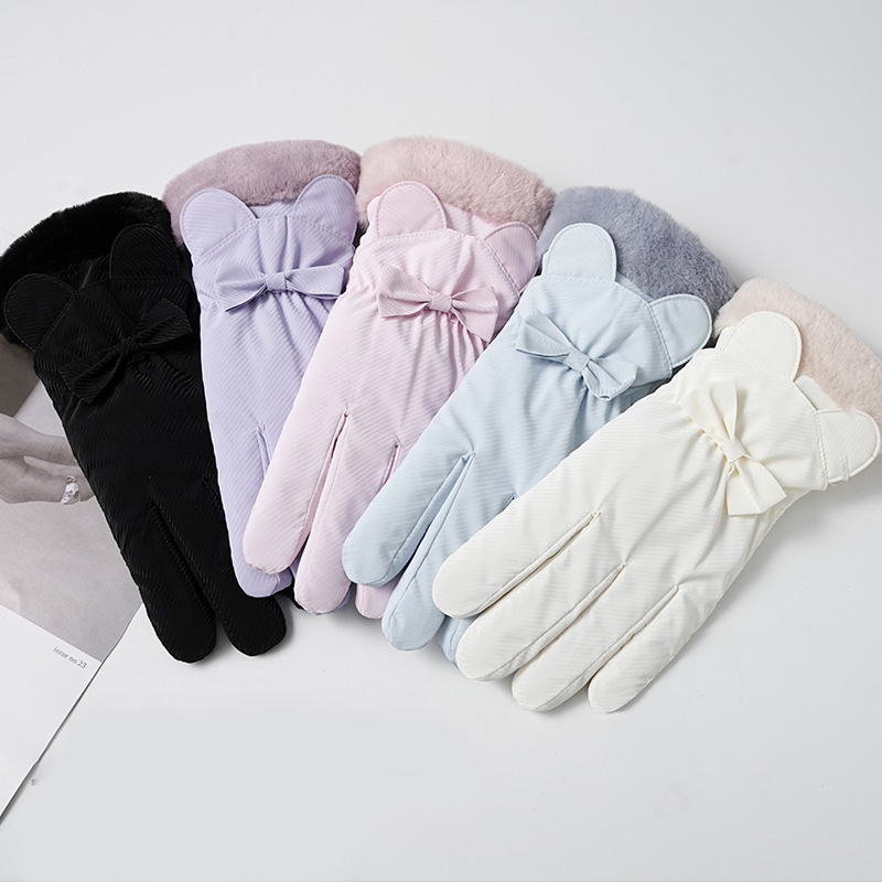 Ski Glove Waterproof - Winter Warm Gloves For Women Plus