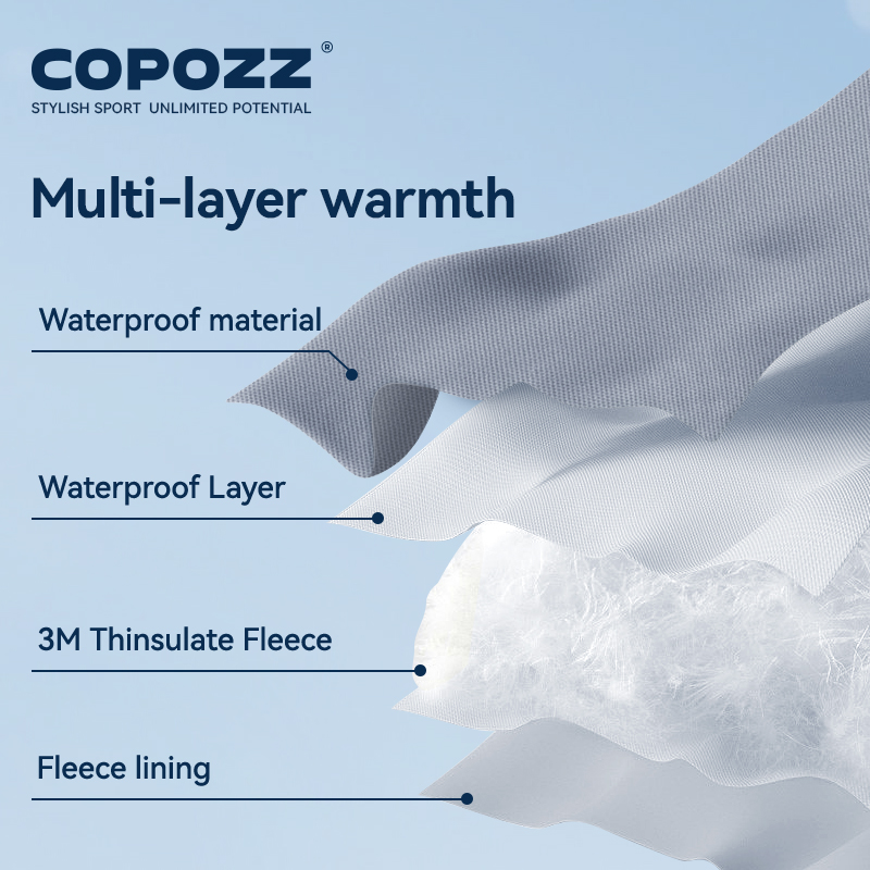 COPOZZ Cartoon Children Winter - Ski Glove Waterproof recension och pris