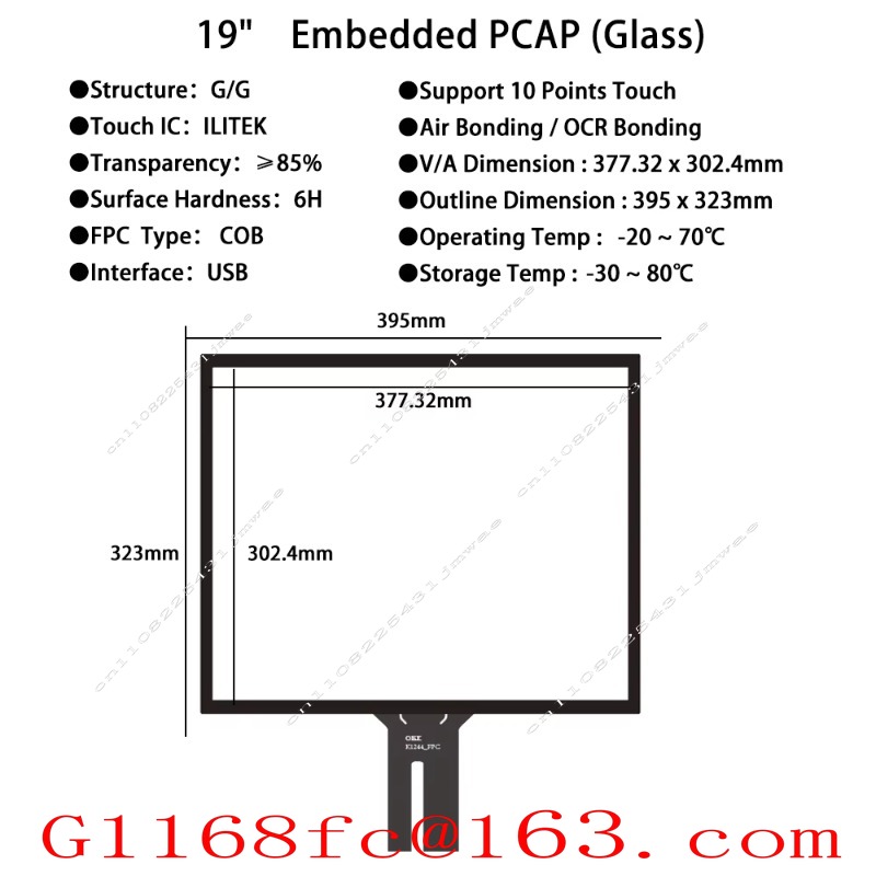 Large Size USB Touch Screen Pa - Touchscreen Glove Capacitive recension och pris