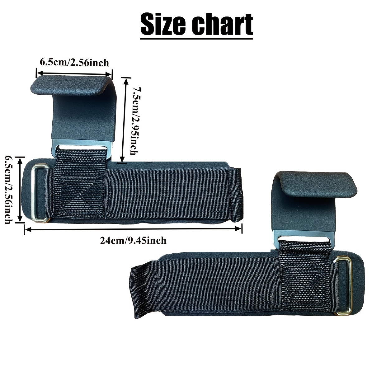 Weight Lifting Hook Grips With - Workout Glove Gym recension och pris