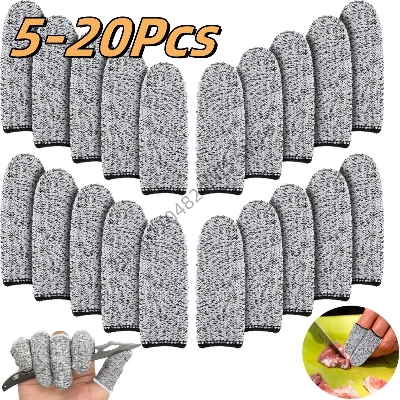 5/20Pcs 5-level Protection Fle - Cut Resistant Glove recension och pris