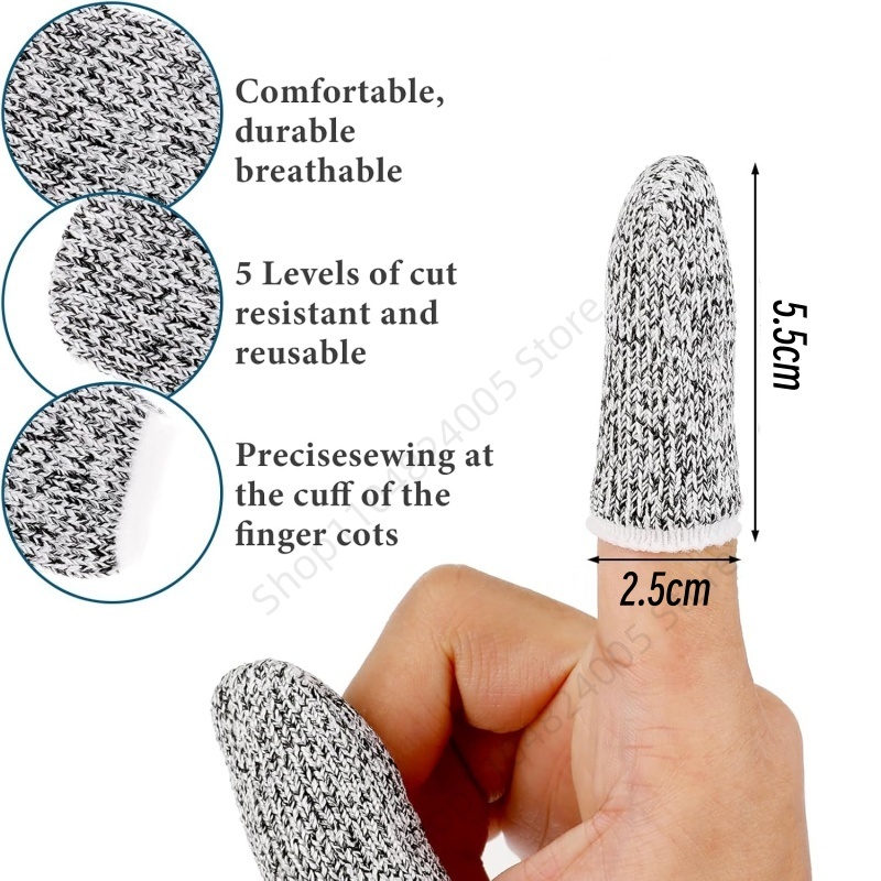 5/20Pcs 5-level Protection Fle - Cut Resistant Glove recension och pris