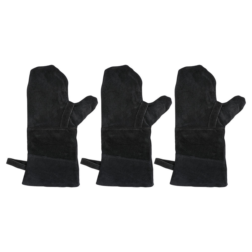 3Pcs Heat Resistant Black Oven - Heat Resistant Glove recension och pris