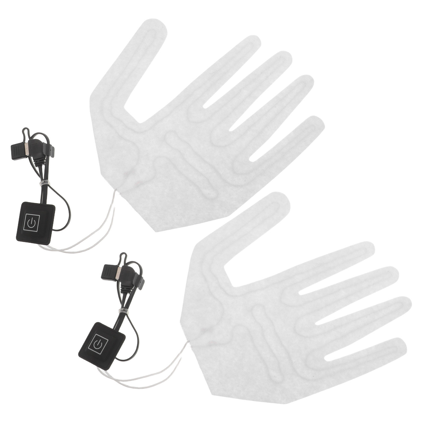 2Pcs Electric Heating Pad for  - Cycling Glove Padded recension och pris
