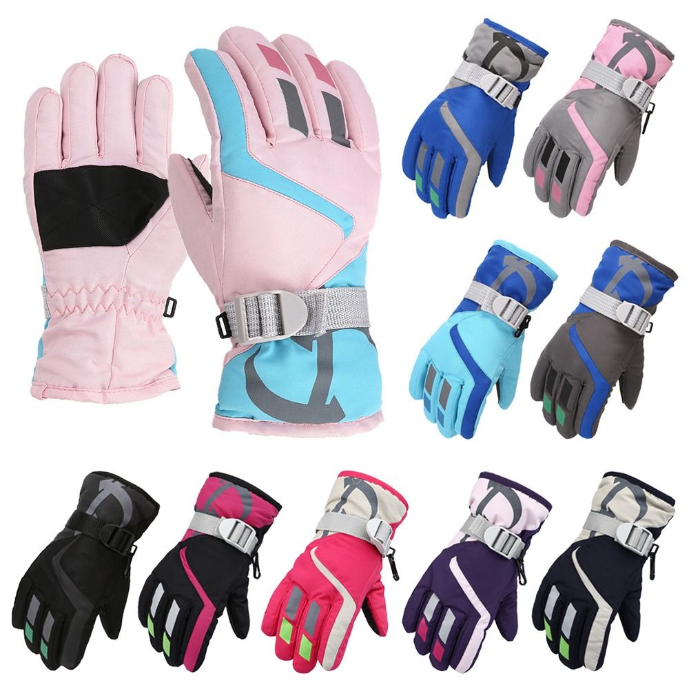 Cute Windproof Children Ski Gl - Ski Glove Waterproof recension och pris