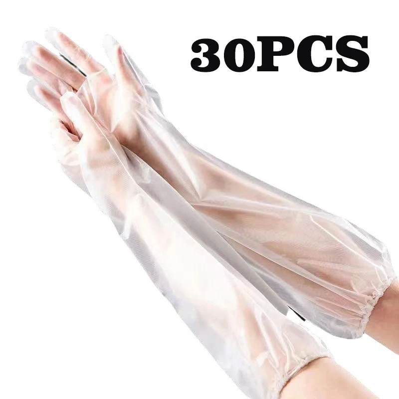 30PCS Disposable Arm Guard Glo - Rubber Glove Cleaning recension och pris