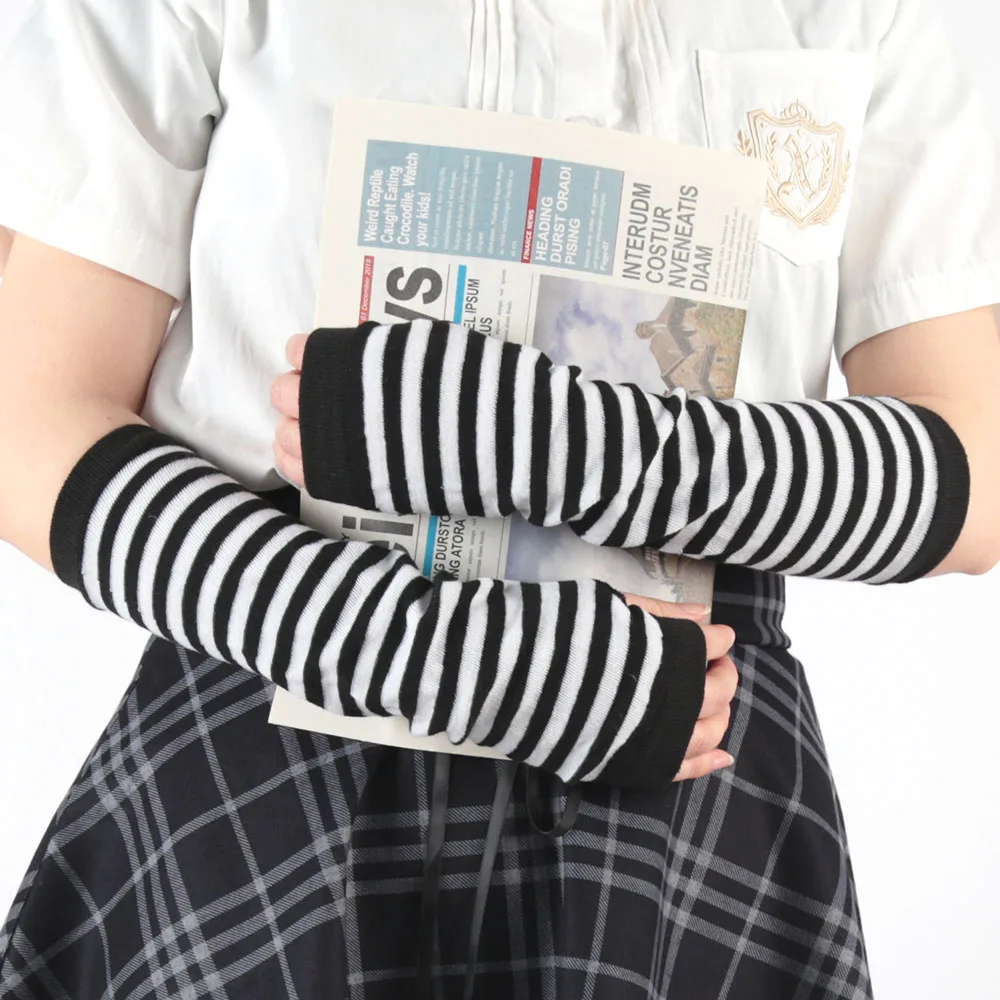 Women Winter Warm Long Sleeves - Fingerless Glove Knit recension och pris